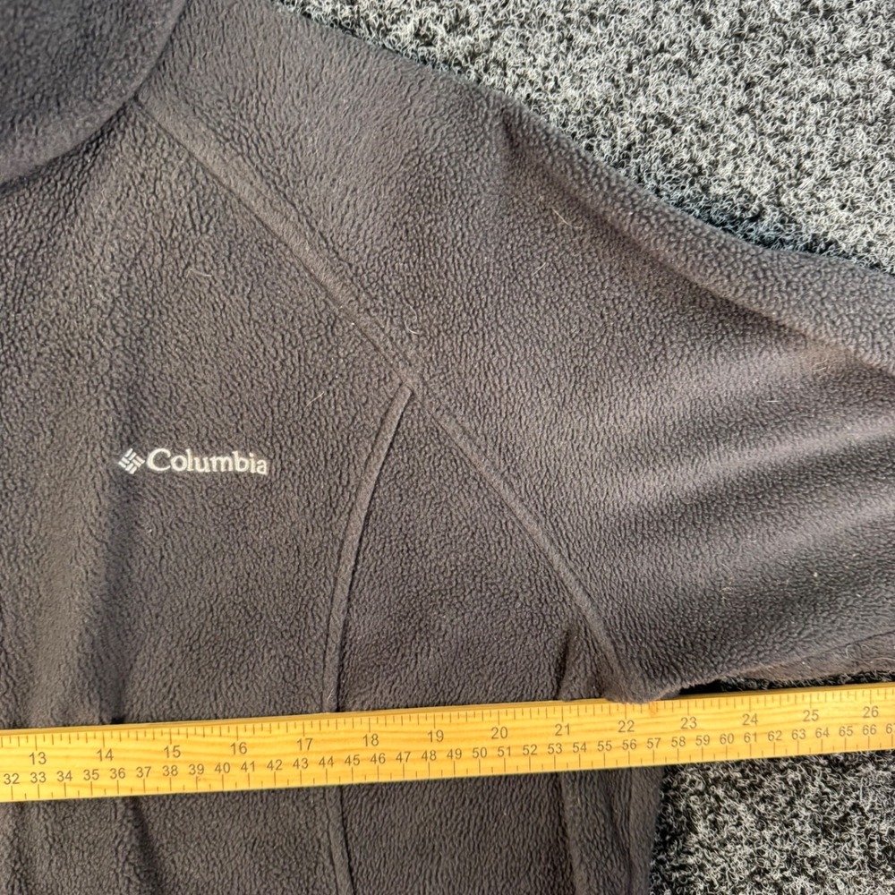 Columbia Fleece Jacket‎ Full Zip black Pink Women's XL Outdoor Activewear - Picture 5 of 6